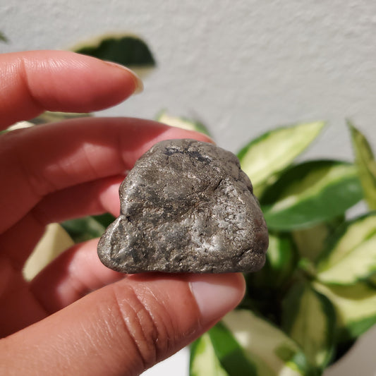 Mini Magnesite with Pyrite aka Healers Gold (1.5")